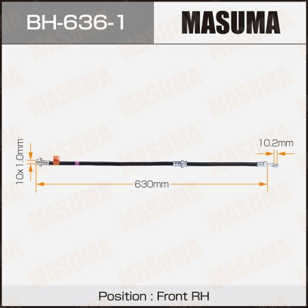 Brake hose Masuma, BH-636-1