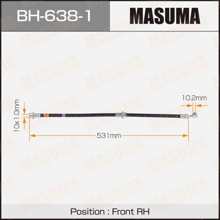 Brake hose Masuma, BH-638-1