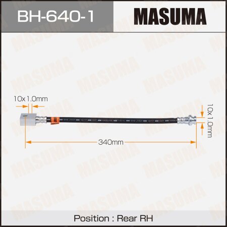 Brake hose Masuma, BH-640-1