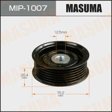 Drive belt idler pulley Masuma, MIP-1007