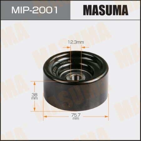 Drive belt idler pulley Masuma, MIP-2001