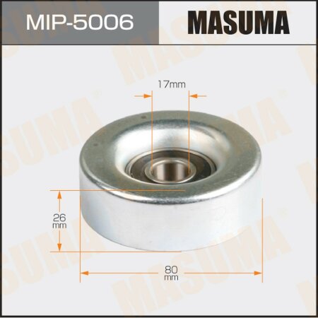 Drive belt idler pulley Masuma, MIP-5006