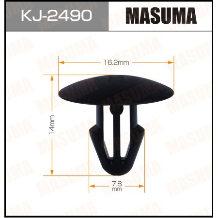 Retainer clip Masuma plastic, KJ-2490