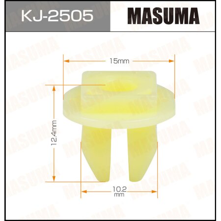 Retainer clip Masuma plastic, KJ-2505