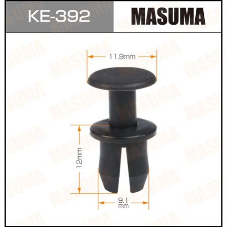 Retainer clip Masuma plastic, KE-392