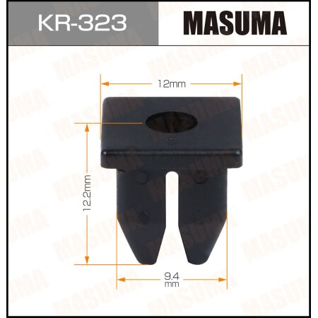Retainer clip Masuma plastic, KR-323