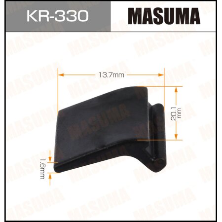 Retainer clip Masuma plastic, KR-330