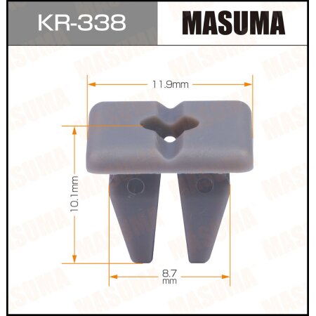 Retainer clip Masuma plastic, KR-338