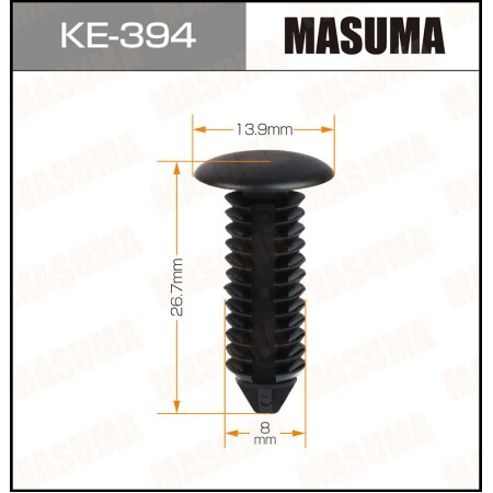 Retainer clip Masuma plastic, KE-394