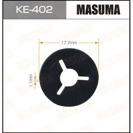 Retainer clip Masuma plastic, KE-402