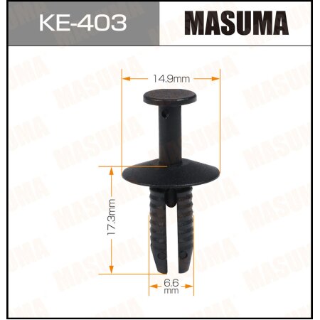 Retainer clip Masuma plastic, KE-403