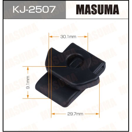 Retainer clip Masuma plastic, KJ-2507