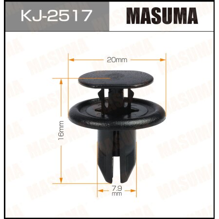 Retainer clip Masuma plastic, KJ-2517