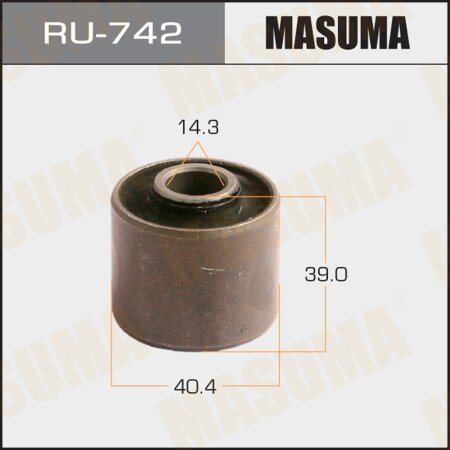 Silent block suspension bush Masuma, RU-742