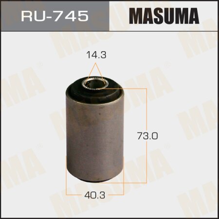 Silent block suspension bush Masuma, RU-745