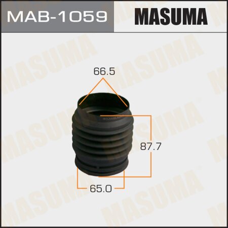 Shock absorber boot Masuma (plastic), MAB-1059