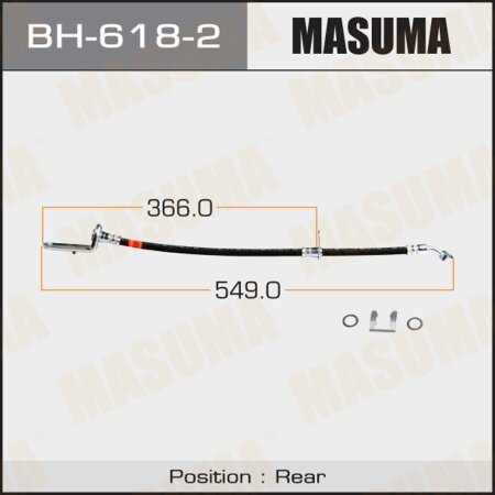 Brake hose Masuma, BH-618-2