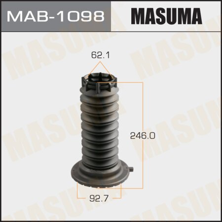 Shock absorber boot Masuma (plastic), MAB-1098