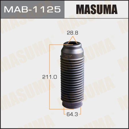 Shock absorber boot Masuma (plastic), MAB-1125