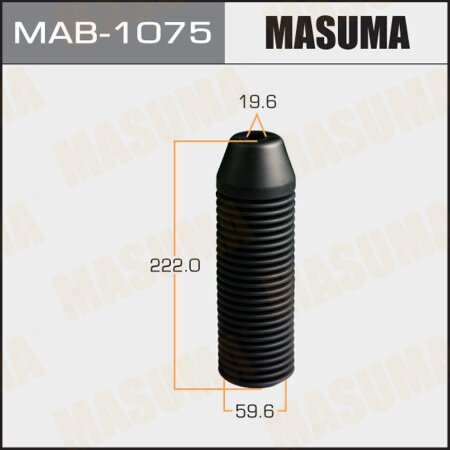 Shock absorber boot Masuma (plastic), MAB-1075