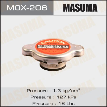 Radiator cap Masuma 1.3 kg/cm2, MOX-206