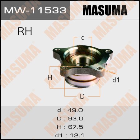 Wheel hub assembly Masuma, MW-11533