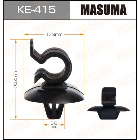 Retainer clip Masuma plastic, KE-415