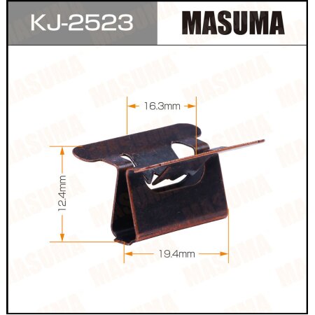 Retainer clip Masuma plastic, KJ-2523