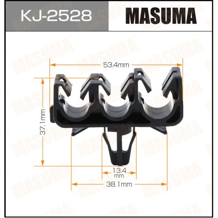 Retainer clip Masuma plastic, KJ-2528