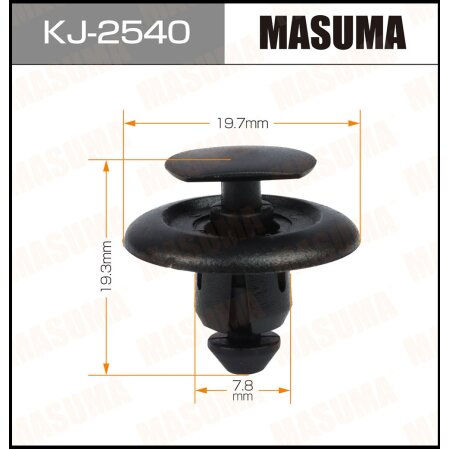 Retainer clip Masuma plastic, KJ-2540