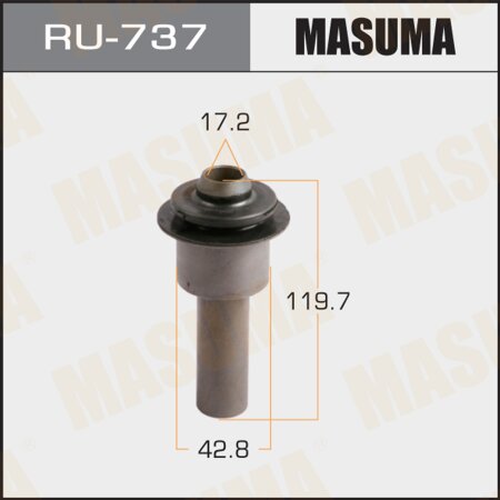 Silent block suspension bush Masuma, RU-737