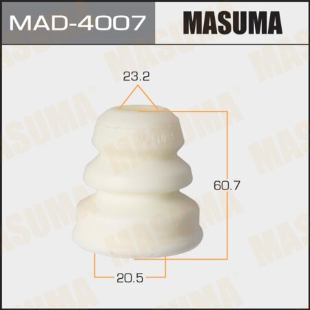 Shock absorber bump stop Masuma, 20.5x23.2x60.7, MAD-4007