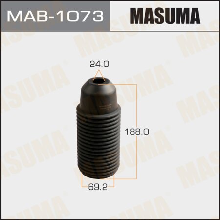 Shock absorber boot Masuma (plastic), MAB-1073