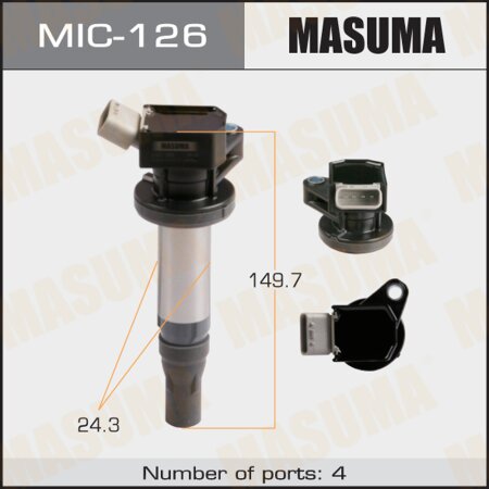 Ignition coil Masuma, MIC-126