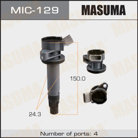 Ignition coil Masuma, MIC-129