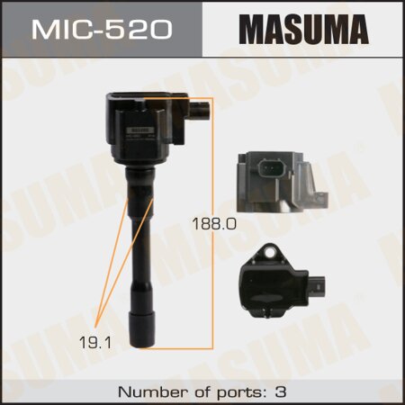 Ignition coil Masuma, MIC-520