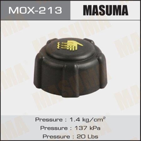 Coolant reservoir cap Masuma 1.4 kg/cm2, MOX-213