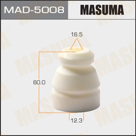 Shock absorber bump stop Masuma, 12.3x16.5x60, MAD-5008