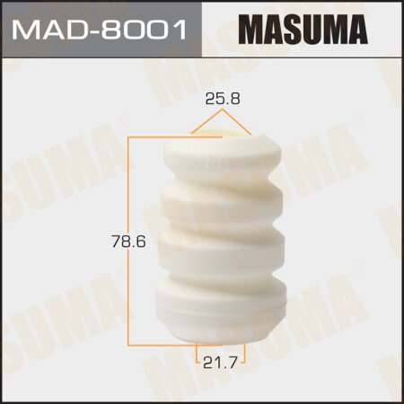 Shock absorber bump stop Masuma, 21.7x25.8x78.6, MAD-8001