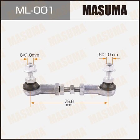 Link for height control sensor Masuma, adjustable, ML-001