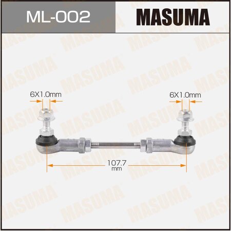 Link for height control sensor Masuma, adjustable, ML-002