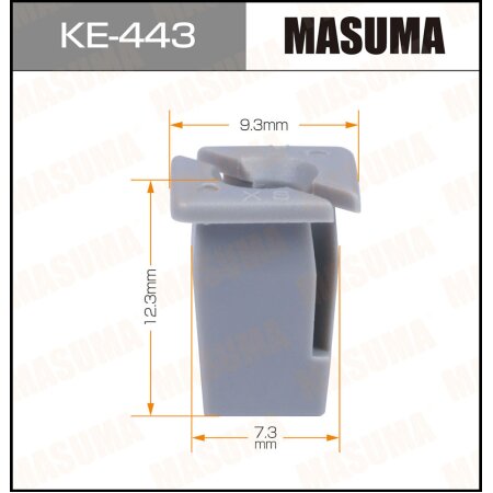 Retainer clip Masuma plastic, KE-443