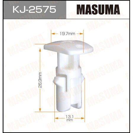 Retainer clip Masuma plastic, KJ-2575