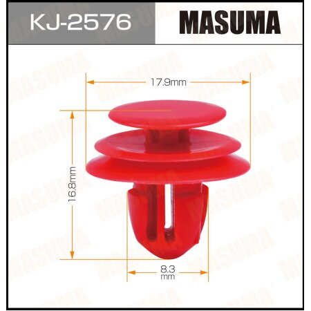 Retainer clip Masuma plastic, KJ-2576