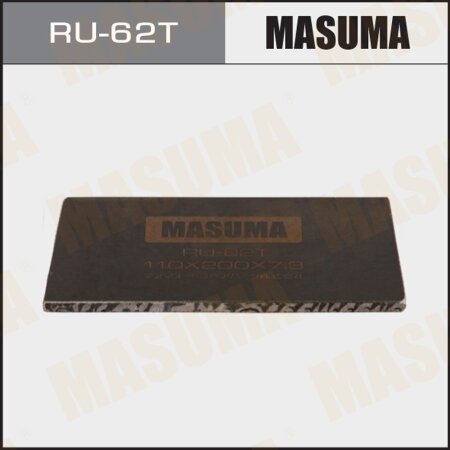 Press plate Masuma 110х200х7.3, RU-62T