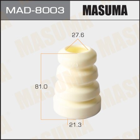 Shock absorber bump stop Masuma, 21.3x27.6x81, MAD-8003