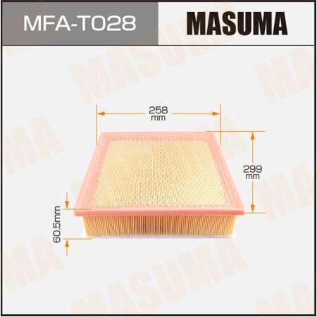 Air filter Masuma, MFA-T028