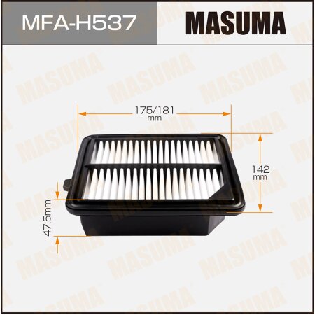 Air filter Masuma, MFA-H537