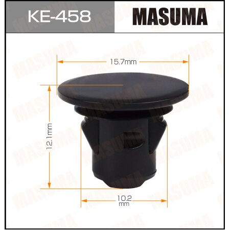 Retainer clip Masuma plastic, KE-458