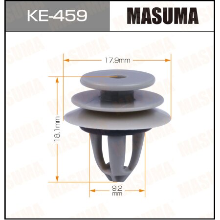 Retainer clip Masuma plastic, KE-459